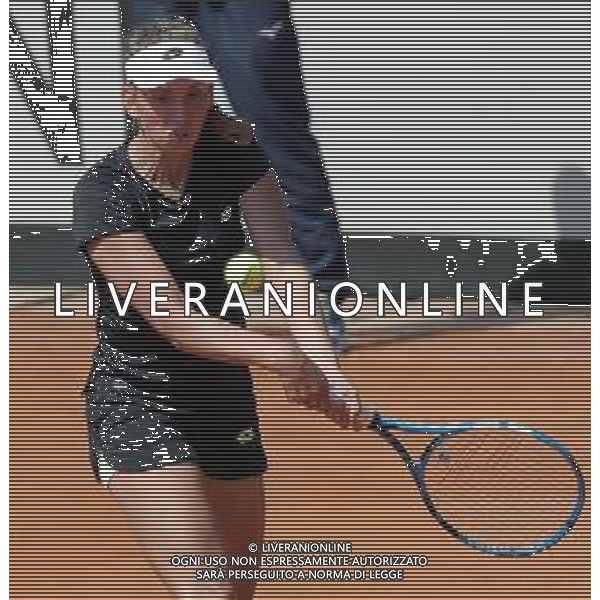 Fed Cup Play-Off per la promozione nel World Group Italia-Belgio Genova - 21.04.2018 Jasmine Paolini vs Elise Mertens Nella Foto:Elise Mertens /Ph.Vitez-Ag. Aldo Liverani / AGENZIA ALDO LIVERANI SAS