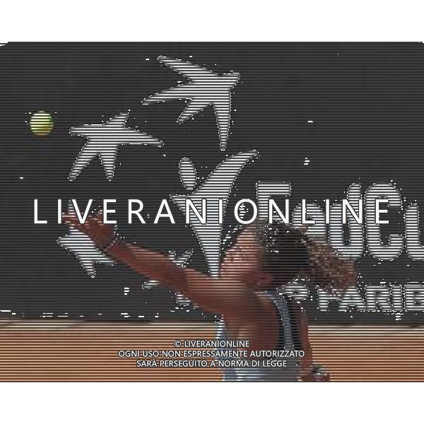 Fed Cup Play-Off per la promozione nel World Group Italia-Belgio Genova - 21.04.2018 Jasmine Paolini vs Elise Mertens Nella Foto:Jasmine Paolini /Ph.Vitez-Ag. Aldo Liverani / AGENZIA ALDO LIVERANI SAS