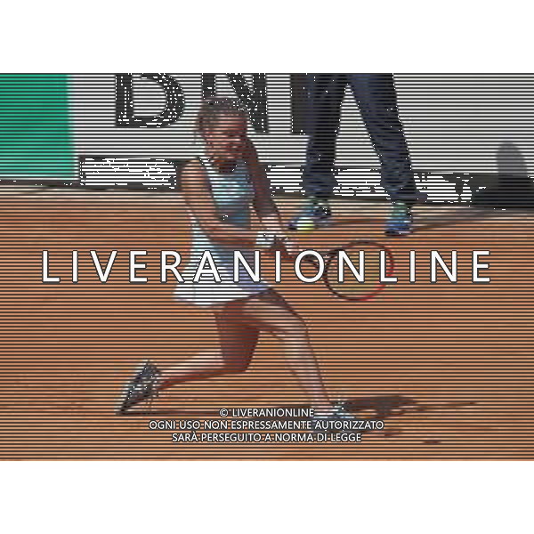 Fed Cup Play-Off per la promozione nel World Group Italia-Belgio Genova - 21.04.2018 Jasmine Paolini vs Elise Mertens Nella Foto:Jasmine Paolini /Ph.Vitez-Ag. Aldo Liverani / AGENZIA ALDO LIVERANI SAS