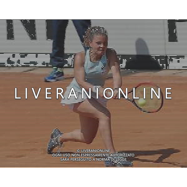 Fed Cup Play-Off per la promozione nel World Group Italia-Belgio Genova - 21.04.2018 Jasmine Paolini vs Elise Mertens Nella Foto:Jasmine Paolini /Ph.Vitez-Ag. Aldo Liverani / AGENZIA ALDO LIVERANI SAS