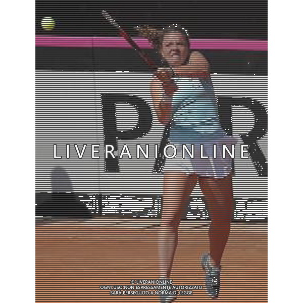 Fed Cup Play-Off per la promozione nel World Group Italia-Belgio Genova - 21.04.2018 Jasmine Paolini vs Elise Mertens Nella Foto:Jasmine Paolini /Ph.Vitez-Ag. Aldo Liverani / AGENZIA ALDO LIVERANI SAS