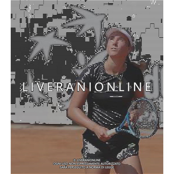 Fed Cup Play-Off per la promozione nel World Group Italia-Belgio Genova - 21.04.2018 Jasmine Paolini vs Elise Mertens Nella Foto:Elise Mertens /Ph.Vitez-Ag. Aldo Liverani / AGENZIA ALDO LIVERANI SAS