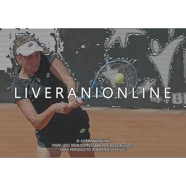 Fed Cup Play-Off per la promozione nel World Group Italia-Belgio Genova - 21.04.2018 Jasmine Paolini vs Elise Mertens Nella Foto:Elise Mertens /Ph.Vitez-Ag. Aldo Liverani / AGENZIA ALDO LIVERANI SAS