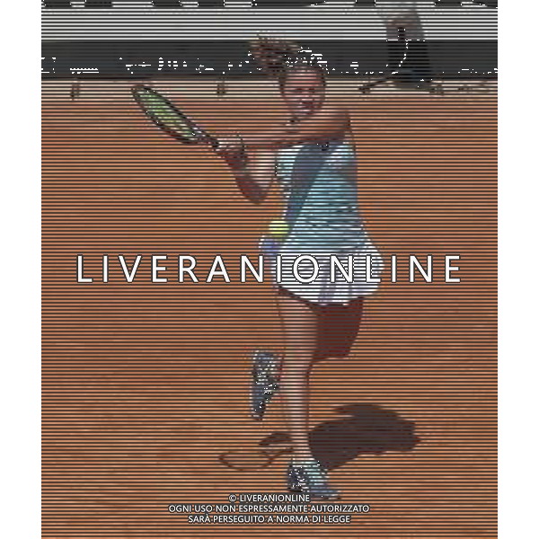 Fed Cup Play-Off per la promozione nel World Group Italia-Belgio Genova - 21.04.2018 Jasmine Paolini vs Elise Mertens Nella Foto:Jasmine Paolini /Ph.Vitez-Ag. Aldo Liverani / AGENZIA ALDO LIVERANI SAS