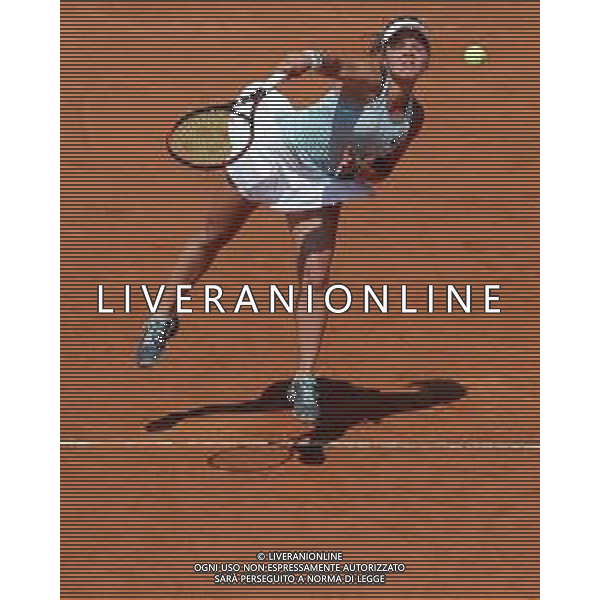 Fed Cup Play-Off per la promozione nel World Group Italia-Belgio Genova - 21.04.2018 Jasmine Paolini vs Elise Mertens Nella Foto:Jasmine Paolini /Ph.Vitez-Ag. Aldo Liverani / AGENZIA ALDO LIVERANI SAS