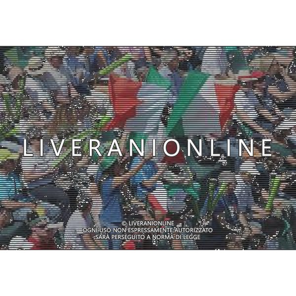 Fed Cup Play-Off per la promozione nel World Group Italia-Belgio Genova - 21.04.2018 Jasmine Paolini vs Elise Mertens Nella Foto:Tifosi Italiani /Ph.Vitez-Ag. Aldo Liverani / AGENZIA ALDO LIVERANI SAS