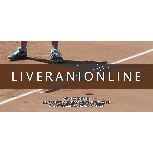 Fed Cup Play-Off per la promozione nel World Group Italia-Belgio Genova - 21.04.2018 Jasmine Paolini vs Elise Mertens Nella Foto:Ombre /Ph.Vitez-Ag. Aldo Liverani / AGENZIA ALDO LIVERANI SAS