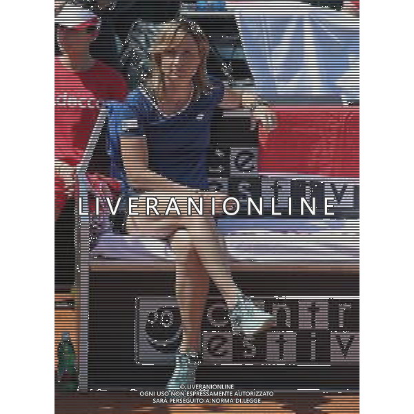 Fed Cup Play-Off per la promozione nel World Group Italia-Belgio Genova - 21.04.2018 Jasmine Paolini vs Elise Mertens Nella Foto:Tathiana Garbin /Ph.Vitez-Ag. Aldo Liverani / AGENZIA ALDO LIVERANI SAS