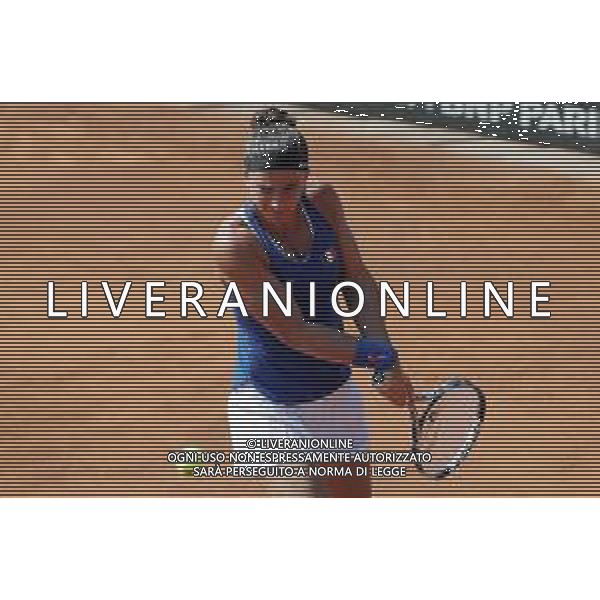 Fed Cup Play-Off per la promozione nel World Group Italia-Belgio Genova - 21.04.2018 Sara Errani vs Alison Van Uytvanck Nella Foto:Sara Errani /Ph.Vitez-Ag. Aldo Liverani