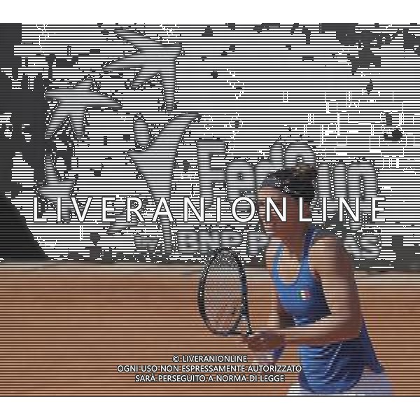 Fed Cup Play-Off per la promozione nel World Group Italia-Belgio Genova - 21.04.2018 Sara Errani vs Alison Van Uytvanck Nella Foto:Sara Errani /Ph.Vitez-Ag. Aldo Liverani