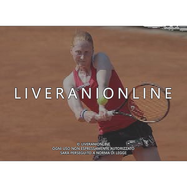 Fed Cup Play-Off per la promozione nel World Group Italia-Belgio Genova - 21.04.2018 Sara Errani vs Alison Van Uytvanck Nella Foto:Alison Van Uytvanck /Ph.Vitez-Ag. Aldo Liverani