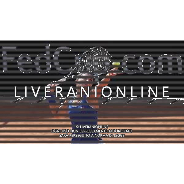 Fed Cup Play-Off per la promozione nel World Group Italia-Belgio Genova - 21.04.2018 Sara Errani vs Alison Van Uytvanck Nella Foto:Sara Errani /Ph.Vitez-Ag. Aldo Liverani