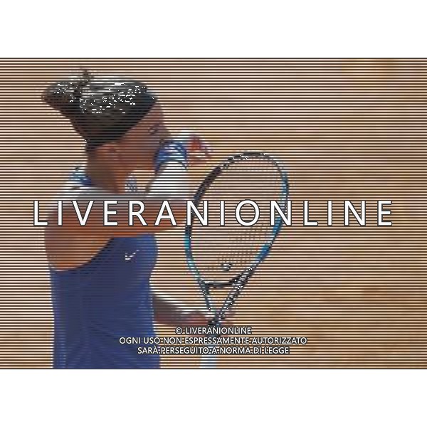 Fed Cup Play-Off per la promozione nel World Group Italia-Belgio Genova - 21.04.2018 Sara Errani vs Alison Van Uytvanck Nella Foto:Sara Errani /Ph.Vitez-Ag. Aldo Liverani