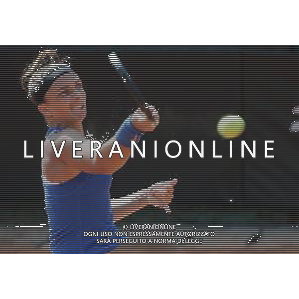 Fed Cup Play-Off per la promozione nel World Group Italia-Belgio Genova - 21.04.2018 Sara Errani vs Alison Van Uytvanck Nella Foto:Sara Errani /Ph.Vitez-Ag. Aldo Liverani