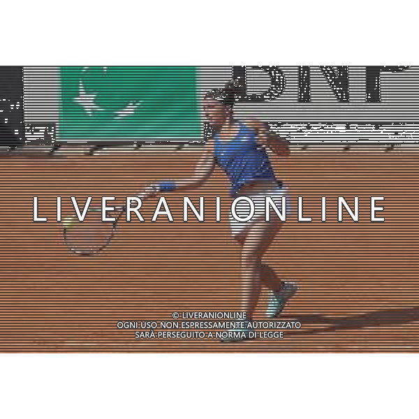 Fed Cup Play-Off per la promozione nel World Group Italia-Belgio Genova - 21.04.2018 Sara Errani vs Alison Van Uytvanck Nella Foto:Sara Errani /Ph.Vitez-Ag. Aldo Liverani