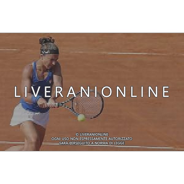 Fed Cup Play-Off per la promozione nel World Group Italia-Belgio Genova - 21.04.2018 Sara Errani vs Alison Van Uytvanck Nella Foto:Sara Errani /Ph.Vitez-Ag. Aldo Liverani