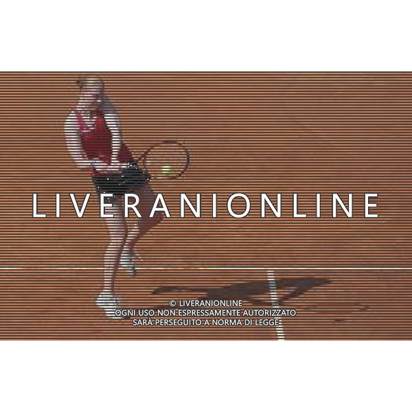 Fed Cup Play-Off per la promozione nel World Group Italia-Belgio Genova - 21.04.2018 Sara Errani vs Alison Van Uytvanck Nella Foto:Alison Van Uytvanck /Ph.Vitez-Ag. Aldo Liverani