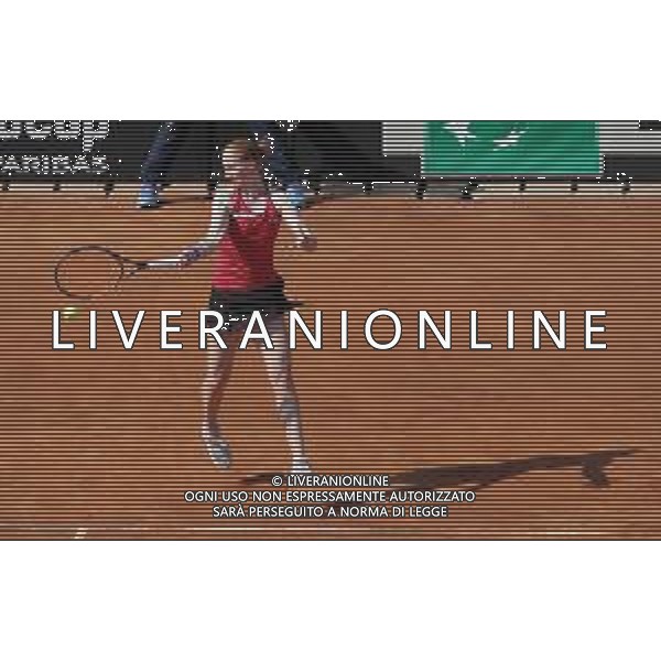 Fed Cup Play-Off per la promozione nel World Group Italia-Belgio Genova - 21.04.2018 Sara Errani vs Alison Van Uytvanck Nella Foto:Alison Van Uytvanck /Ph.Vitez-Ag. Aldo Liverani