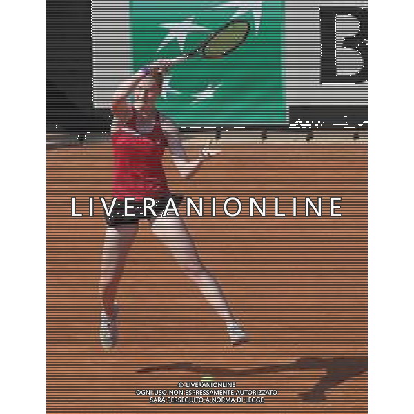 Fed Cup Play-Off per la promozione nel World Group Italia-Belgio Genova - 21.04.2018 Sara Errani vs Alison Van Uytvanck Nella Foto:Alison Van Uytvanck /Ph.Vitez-Ag. Aldo Liverani