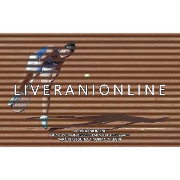 Fed Cup Play-Off per la promozione nel World Group Italia-Belgio Genova - 21.04.2018 Sara Errani vs Alison Van Uytvanck Nella Foto:Sara Errani /Ph.Vitez-Ag. Aldo Liverani