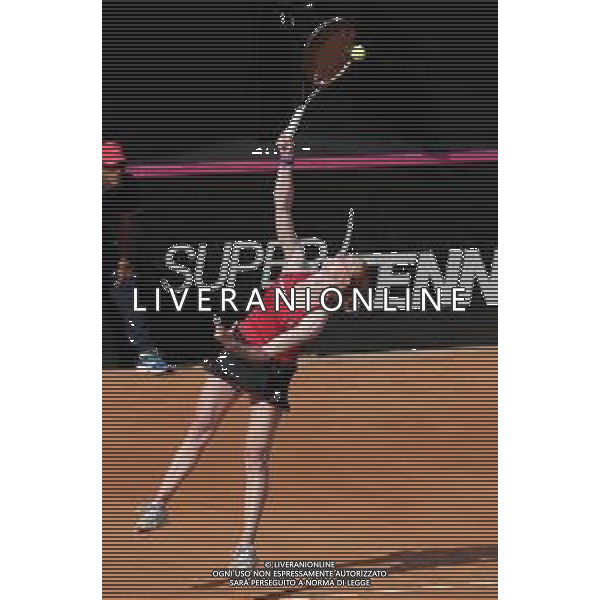 Fed Cup Play-Off per la promozione nel World Group Italia-Belgio Genova - 21.04.2018 Sara Errani vs Alison Van Uytvanck Nella Foto:Alison Van Uytvanck /Ph.Vitez-Ag. Aldo Liverani