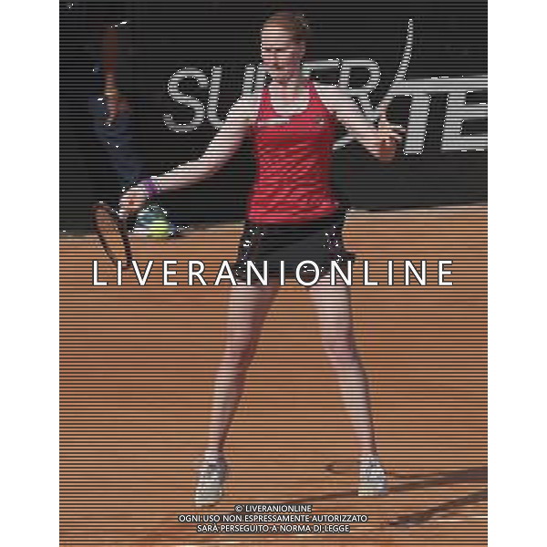 Fed Cup Play-Off per la promozione nel World Group Italia-Belgio Genova - 21.04.2018 Sara Errani vs Alison Van Uytvanck Nella Foto:Alison Van Uytvanck /Ph.Vitez-Ag. Aldo Liverani