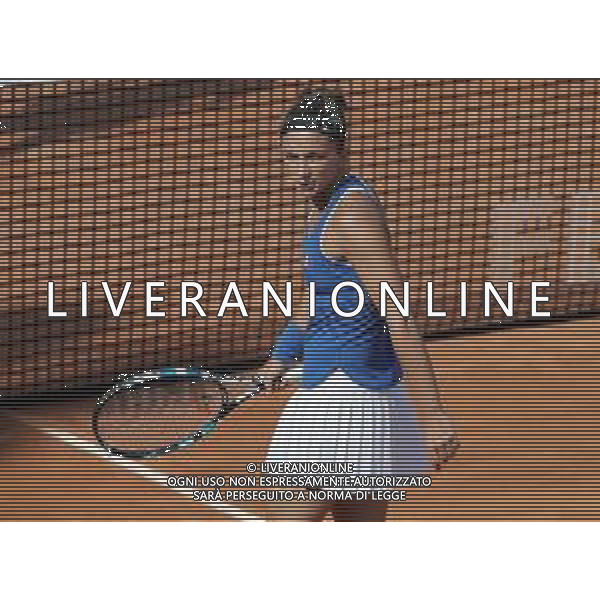 Fed Cup Play-Off per la promozione nel World Group Italia-Belgio Genova - 21.04.2018 Sara Errani vs Alison Van Uytvanck Nella Foto:Sara Errani /Ph.Vitez-Ag. Aldo Liverani