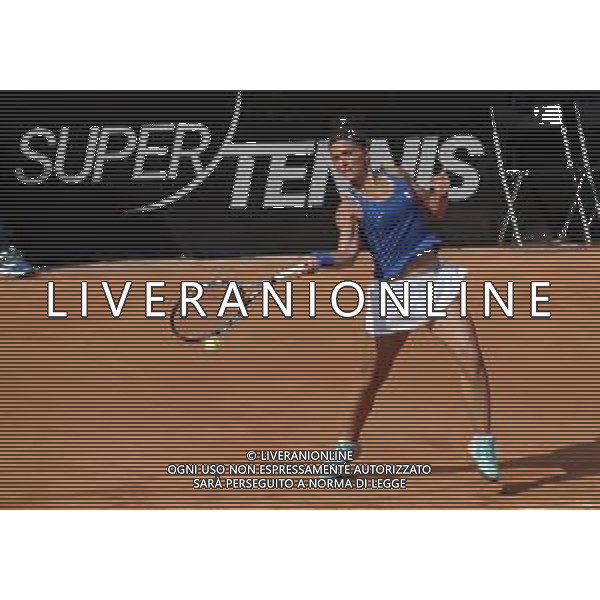 Fed Cup Play-Off per la promozione nel World Group Italia-Belgio Genova - 21.04.2018 Sara Errani vs Alison Van Uytvanck Nella Foto:Sara Errani /Ph.Vitez-Ag. Aldo Liverani