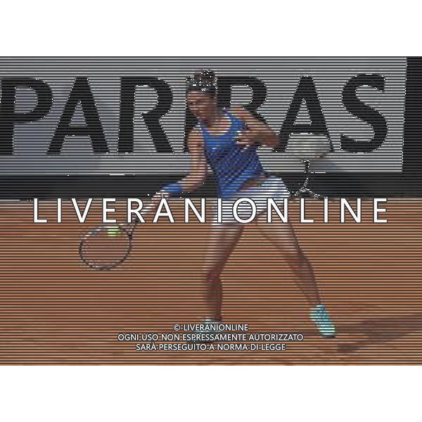 Fed Cup Play-Off per la promozione nel World Group Italia-Belgio Genova - 21.04.2018 Sara Errani vs Alison Van Uytvanck Nella Foto:Sara Errani /Ph.Vitez-Ag. Aldo Liverani