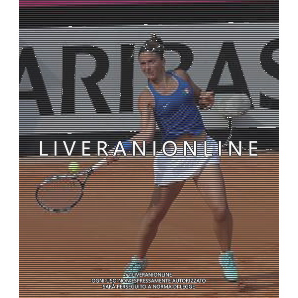 Fed Cup Play-Off per la promozione nel World Group Italia-Belgio Genova - 21.04.2018 Sara Errani vs Alison Van Uytvanck Nella Foto:Sara Errani /Ph.Vitez-Ag. Aldo Liverani