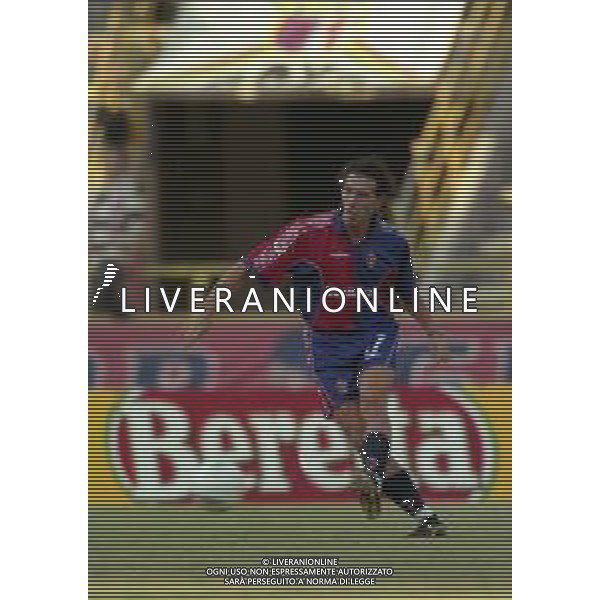 2000-2001 BOLOGNA VENEZIA COPPA ITALIA NELLA FOTO ALESSANDRO DAL CANTO AG ALDO LIVERANI SAS