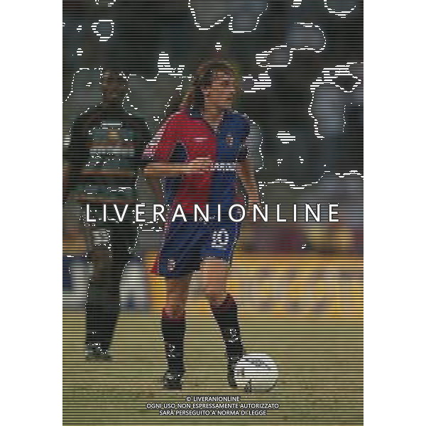 2000-2001 BOLOGNA VENEZIA COPPA ITALIA NELLA FOTO GIUSEPPE SIGNORI AG ALDO LIVERANI SAS