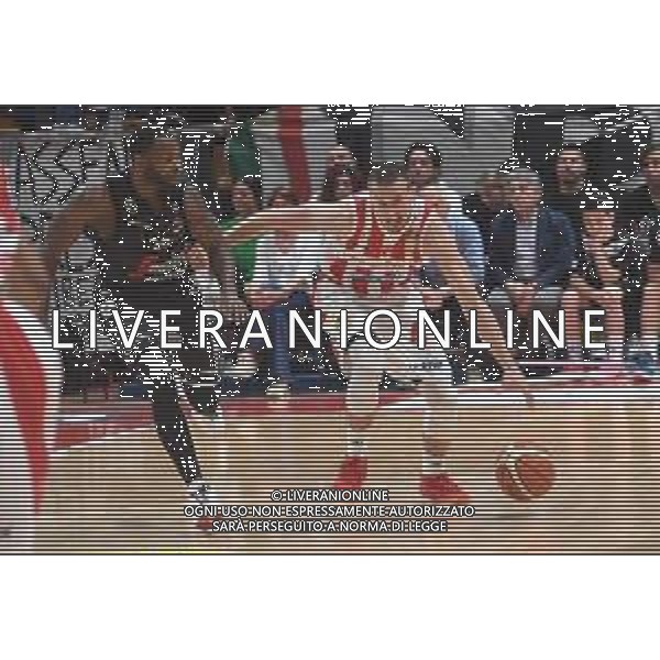 Segafredo Virtus BOLOGNA - Openjobmetis VARESE, Campionato di basket serie A1 22 aprile 2018 nella foto Aleksa Avramovic ©OPTIMAFOTO / AGENZIA ALDO LIVERANI SAS