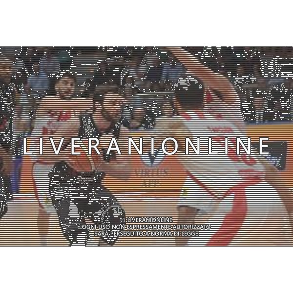 Segafredo Virtus BOLOGNA - Openjobmetis VARESE, Campionato di basket serie A1 22 aprile 2018 nella foto Stefano Gentile ©OPTIMAFOTO / AGENZIA ALDO LIVERANI SAS