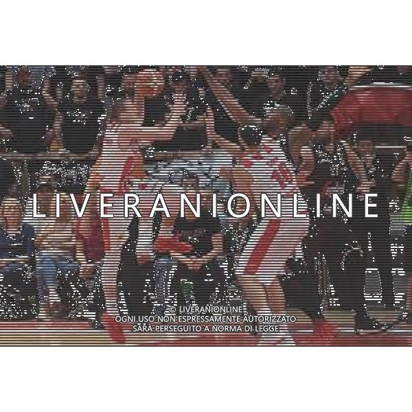 Segafredo Virtus BOLOGNA - Openjobmetis VARESE, Campionato di basket serie A1 22 aprile 2018 nella foto Aleksa Avramovic ©OPTIMAFOTO / AGENZIA ALDO LIVERANI SAS