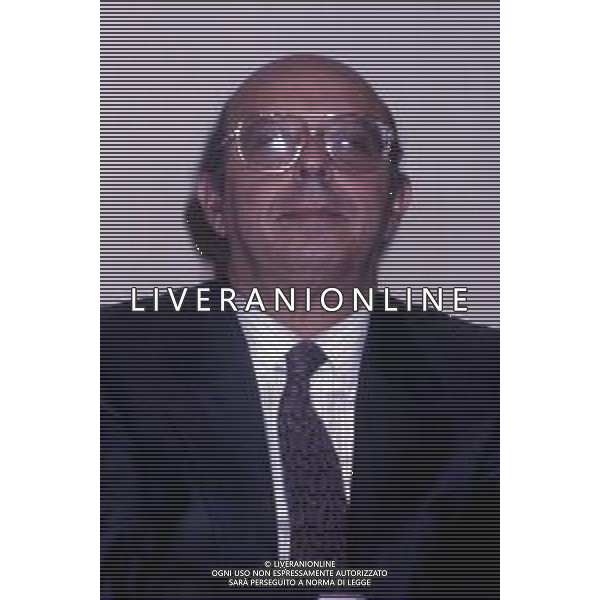 GIOVANNI GALLONI, giurista, politico e accademico italiano - RETROSPETTIVA nella foto nel 1988 ©ARCHIVIO / AGENZIA ALDO LIVERANI SAS