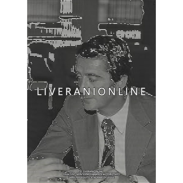 RETROSPETTIVA GAETANO ANZALONE PRESIDENTE ROMA CALCIO 1970-1975 NELLA FOTO GAETANO ANZALONE PRESIDENTE ROMA CALCIO AG ALDO LIVERANI SAS