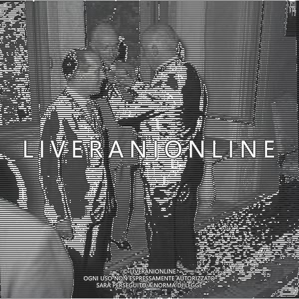 RETROSPETTIVA ANTONO SEGNI POLITICO DIMISSIONI DAL GOVERNO TAMBRONI NELLA FOTO ANTONIO SEGNI-FERANADO TAMBRONI E ANGELINI AG ALDO LIVERANI SAS