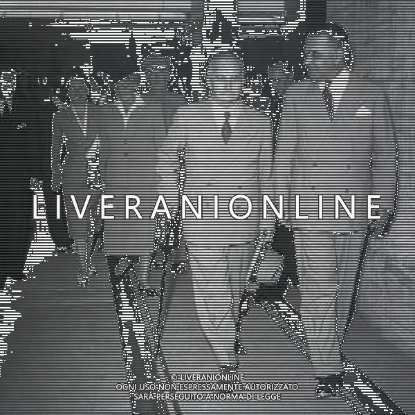 1950 RETROSPETTIVA LUIGI EINAUDI PRESIDENTE DELLA REPUBBLICA ITALIANA CON BERNARDO MATTARELLA AG ALDO LIVERANI SAS