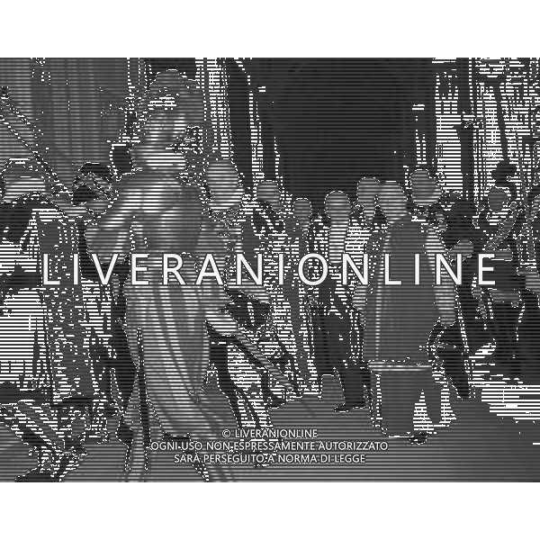 1950 ROMA VISITA DEL PRESIDENTE DELLA REPUBBLICA LUIGI EINAUDI IN VATICANO DA PAPA PIO XII AG ALDO LIVERANI SAS