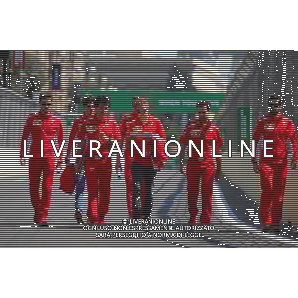 Sebastian Vettel (GER) Scuderia Ferrari 26.04.2018. Formula 1 World Championship, Rd 4, Azerbaijan Grand Prix, Baku Street Circuit, Azerbaijan, Preparation Day. / AGENZIA ALDO LIVERANI SAS - ITALY ONLY EDITORIAL USE ONLY - F1 Gp Azerbaijan Grand Prix - Preparation Day - Baku 26.04.2018