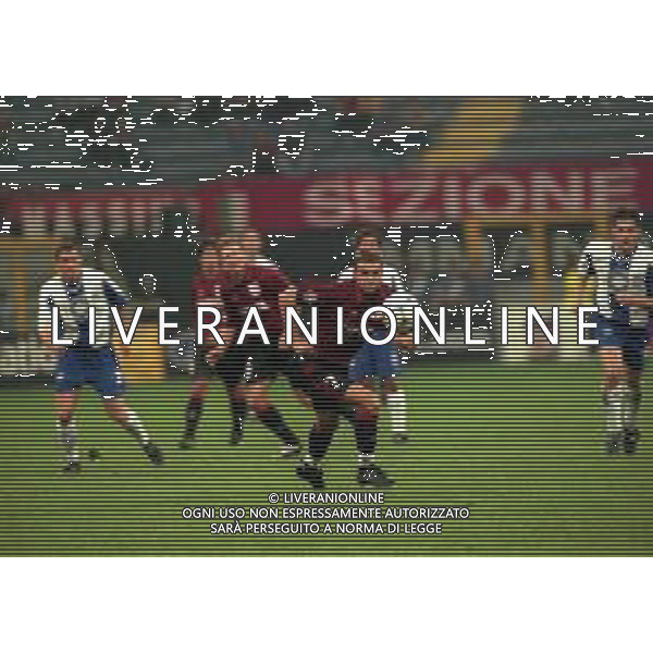 28-09-1999 MILANO-CHAMPIONS LEAGUE MILAN HERTA BERLINO 1-1 NELLA FOTO ANDRIY SHEVCHENKO AG ALDO LIVERANI SAS