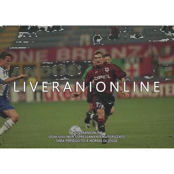 28-09-1999 MILANO-CHAMPIONS LEAGUE MILAN HERTA BERLINO 1-1 NELLA FOTO ANDRIY SHEVCHENKO AG ALDO LIVERANI SAS