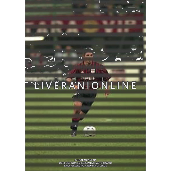 28-09-1999 MILANO-CHAMPIONS LEAGUE MILAN HERTA BERLINO 1-1 NELLA FOTO GENNARO GATTUSO AG ALDO LIVERANI SAS