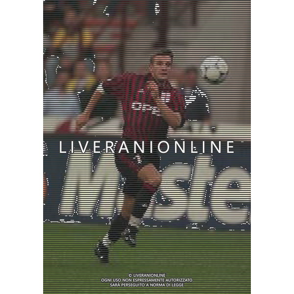 28-09-1999 MILANO-CHAMPIONS LEAGUE MILAN HERTA BERLINO 1-1 NELLA FOTO ANDRIY SHEVCHENKO AG ALDO LIVERANI SAS