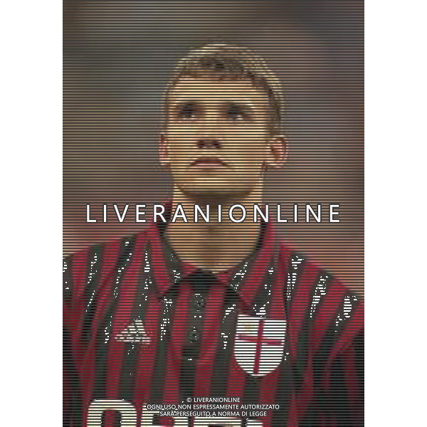 V28-09-1999 MILANO-CHAMPIONS LEAGUE MILAN HERTA BERLINO 1-1 NELLA FOTO ANDRIY SHEVCHENKO AG ALDO LIVERANI SAS