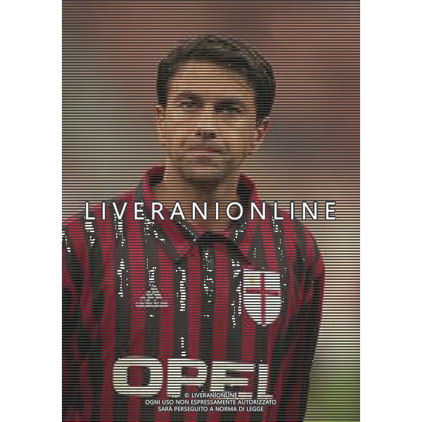 28-09-1999 MILANO-CHAMPIONS LEAGUE MILAN HERTA BERLINO 1-1 NELLA FOTO ALESSANDRO COSTACURTA AG ALDO LIVERANI SAS
