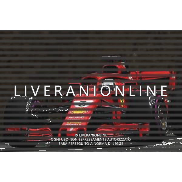 Sebastian Vettel (GER) Ferrari SF71H. 27.04.2018. Formula 1 World Championship, Rd 4, Azerbaijan Grand Prix, Baku Street Circuit, Azerbaijan, Practice Day. / AGENZIA ALDO LIVERANI SAS - ITALY ONLY EDITORIAL USE ONLY - F1 - Formula One World Championship - Azerbaijan Grand Prix - Practice Day - Prove Libere Baku, Azerbaijan 27.04.2018