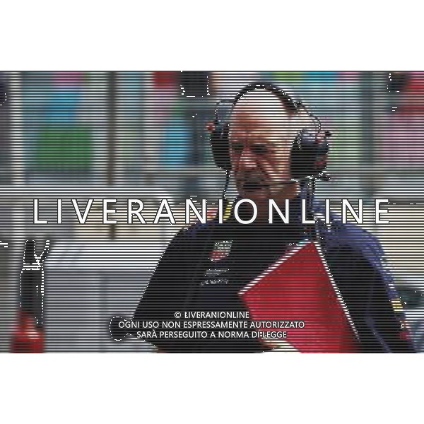 Adrian Newey (GBR) Red Bull Racing Chief Technical Officer. 27.04.2018. Formula 1 World Championship, Rd 4, Azerbaijan Grand Prix, Baku Street Circuit, Azerbaijan, Practice Day. / AGENZIA ALDO LIVERANI SAS - ITALY ONLY EDITORIAL USE ONLY - F1 - Formula One World Championship - Azerbaijan Grand Prix - Practice Day - Prove Libere Baku, Azerbaijan 27.04.2018