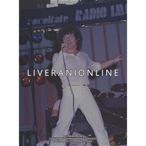 1982 Fiera del Santerno Concerto di Riccardo Cocciante FOTO GIANNI SANNA-AG ALDO LIVERANI SAS